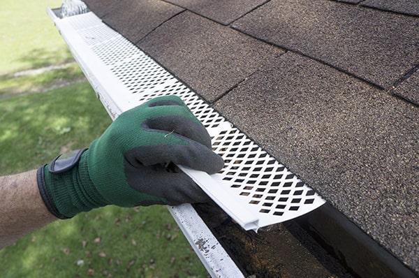 there are various types of gutter guards, including mesh guards, screen guards, and surface tension guards